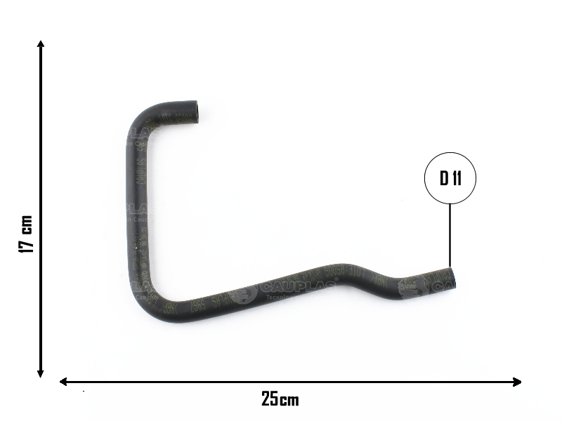 CAUPLAS MANGUERA DESCARGA DE GASES FORD ESCORT FOCUS I OEM:958F6N664EA