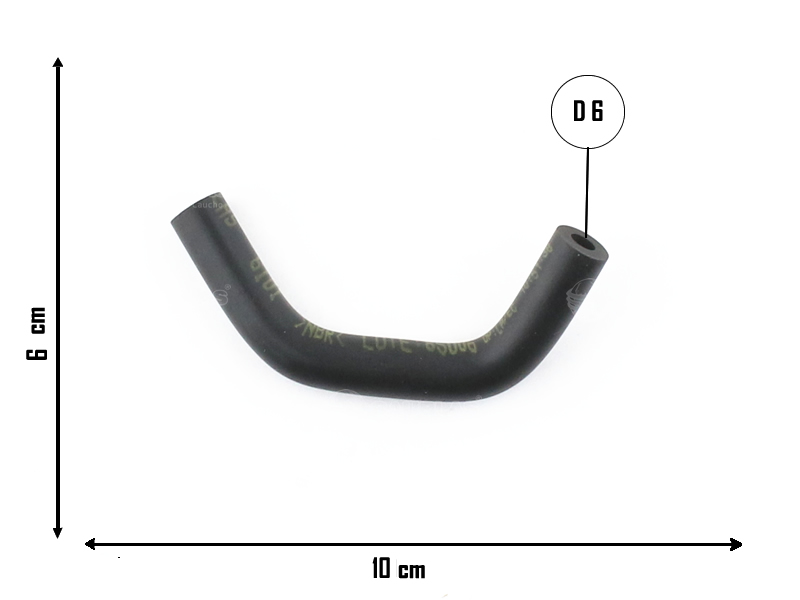 CAUPLAS MANGUERA CONECTOR 3 VIAS A CARBURADOR R19 R11 R21 R5 R9  =YACO 454