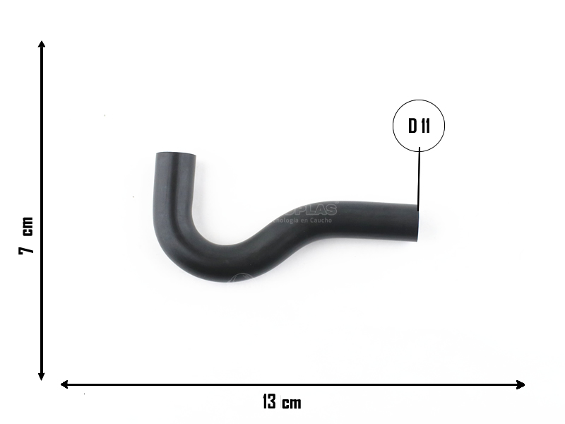 CAUPLAS MANGUERA CONECTOR T A TAPA DE VAL. R11 R5 R9 CLIO I OEM:7700678777 =YACO 464