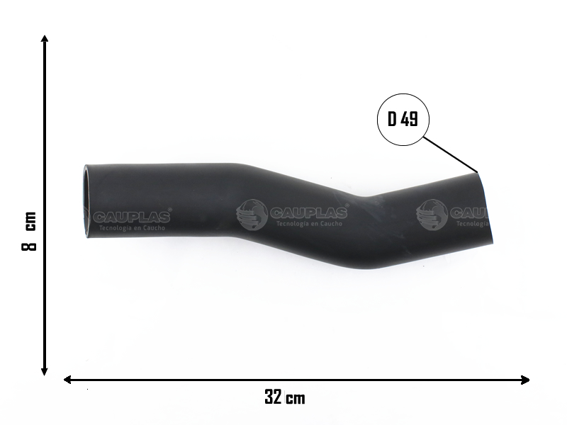 CAUPLAS MANGUERA COMBUSTIBLE RENAULT 4  =YACO 494