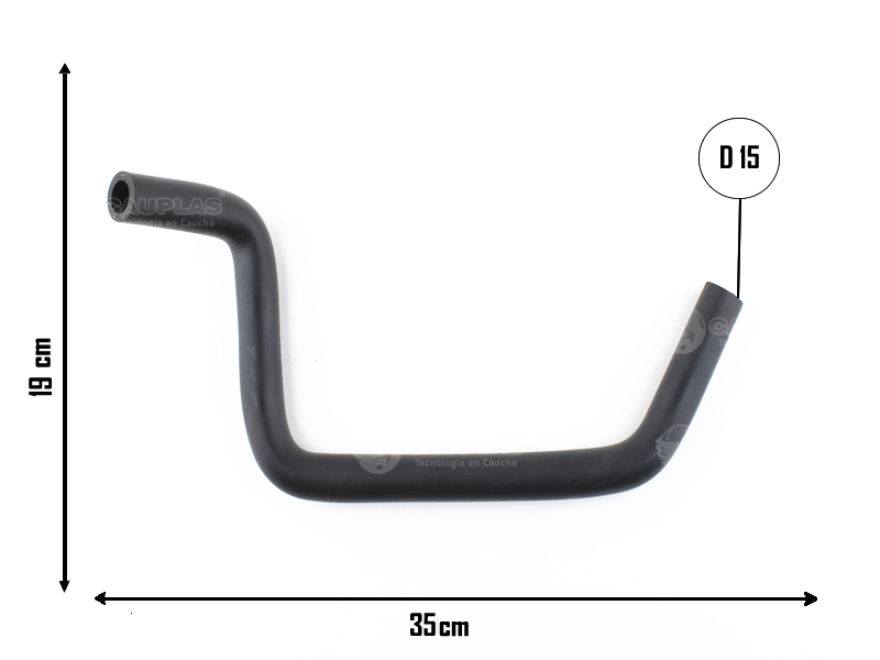 CAUPLAS MANGUERA DIRECCION HIDRAULICA RENAULT 19 =YACO 1426