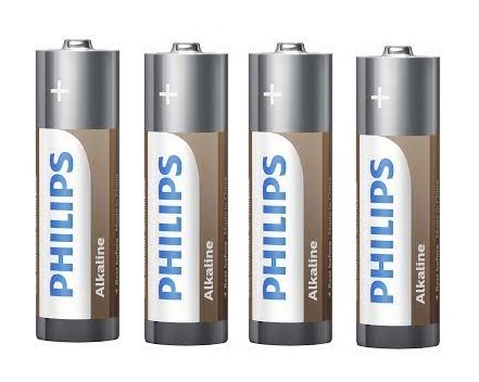 PHILIPS PILA ALCALINA AA  ALKALINE BLISTER X4