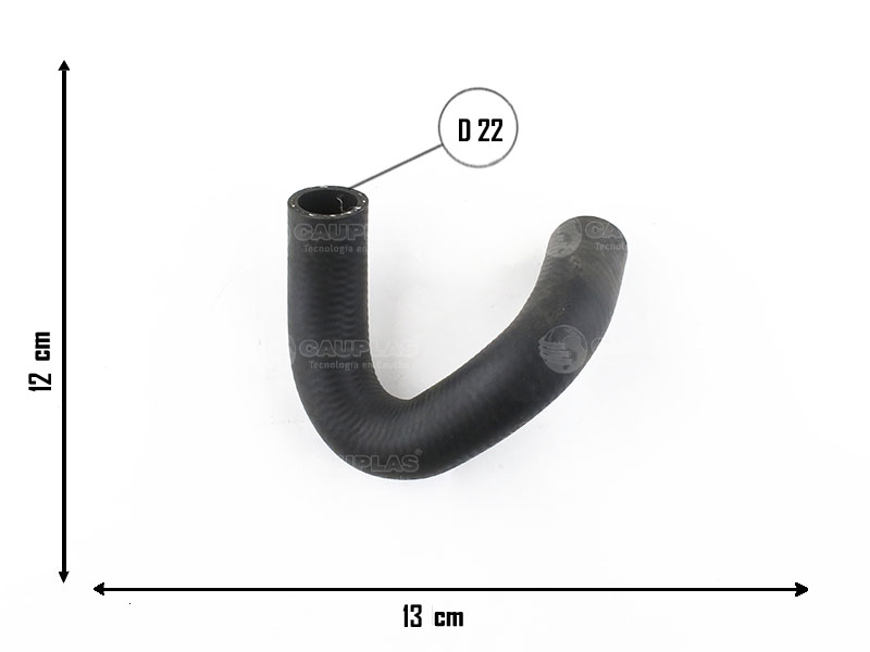 CAUPLAS MANGUERA CALEFACTOR SALIDA RENAULT CLIO I OEM:7700813971