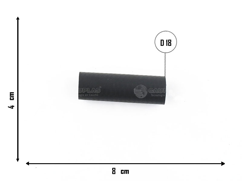 CAUPLAS MANGUERA BOMBA DE AGUA A TERMOSTATO RENAULT 18 = YACO 1033