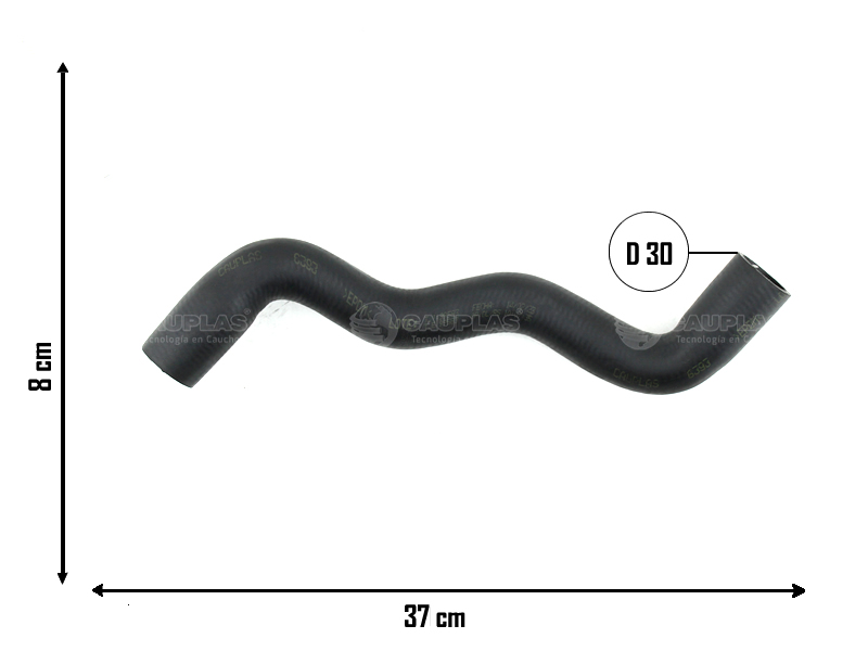 CAUPLAS MANGUERA RADIADOR SUP RENAULT MEGANE I SCENIC I OEM:7700426722  8200032971 =YACO 2019