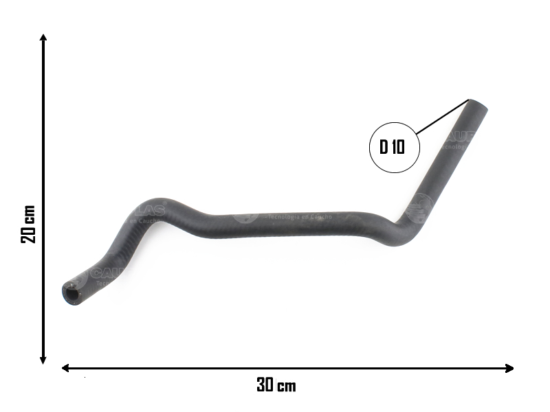 CAUPLAS MANGUERA VASO DE EXPANSION SUP RENAULT SCENIC I MEGANE I  =YACO 2023