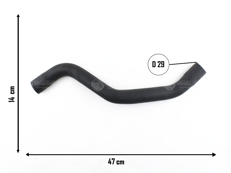 CAUPLAS MANGUERA RADIADOR SUPERIOR RENAULT MEGANE I SCENIC I  =YACO 2009