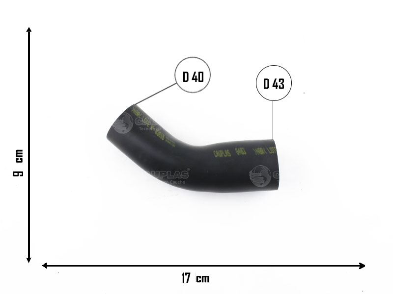 CAUPLAS MANGUERA COMBUSTIBLE RENAULT 12 OEM:7700521352 =YACO 394