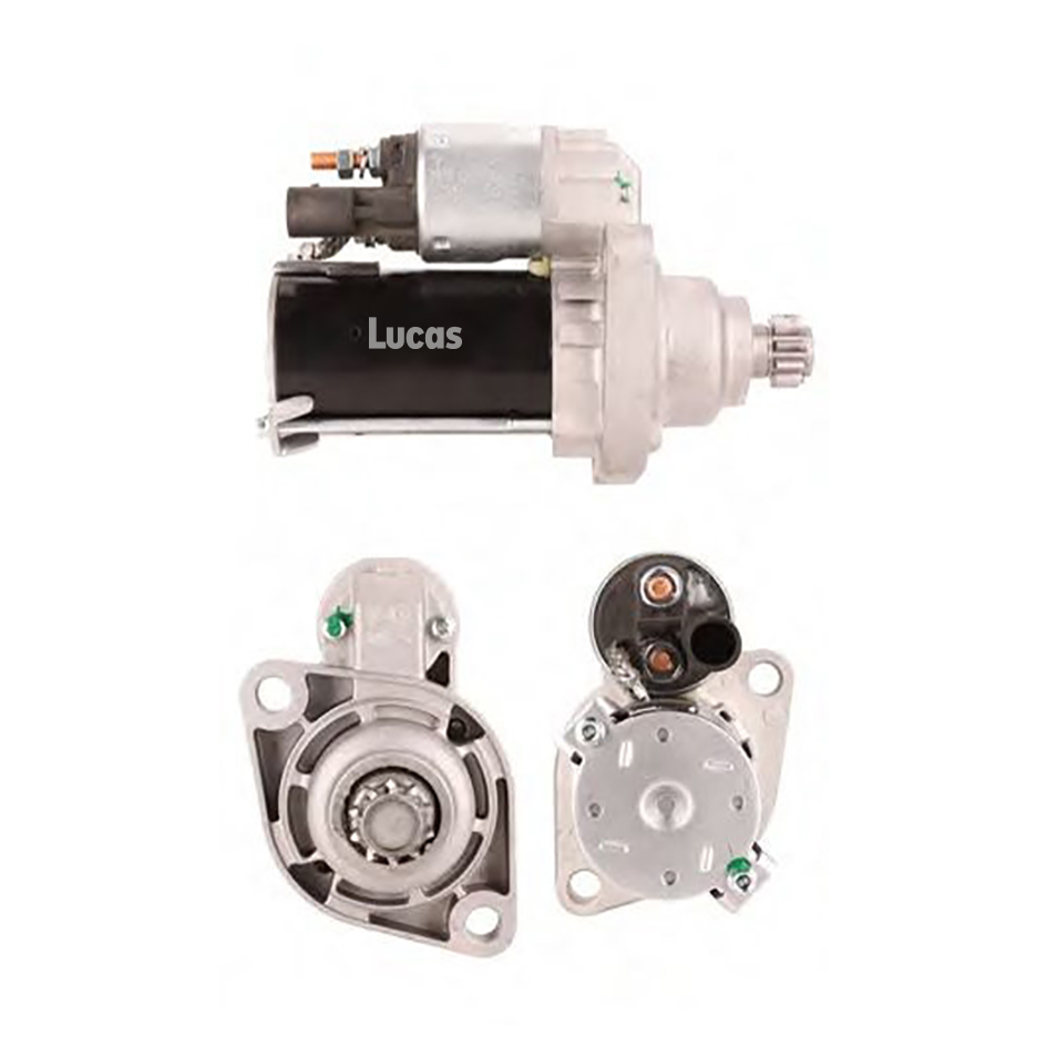 LUCAS MOTOR DE ARRANQUE VOLKSWAGEN PASSAT / VENTO / SCIROCCO / TIGUAN - TODOS MOTOR 2.0 TFSI TSI OEM: 02M911023G - 02M911023M - 438174