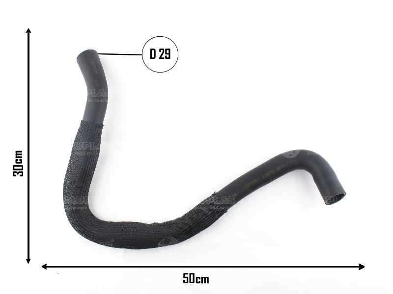 CAUPLAS MANGUERA CALEFACTOR SALIDA RENAULT CLIO II SYMBOL  =YACO 2990