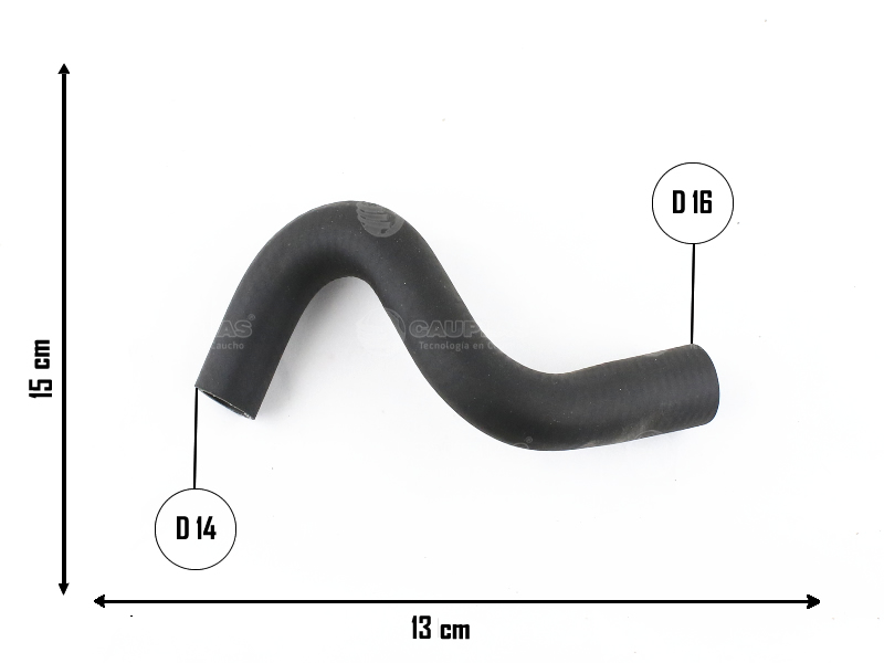 CAUPLAS MANGUERA REFRIGERACION RENAULT CLIO II OEM:8200147892 =YACO 3557