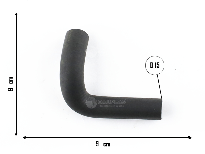 CAUPLAS MANGUERA RADIADOR SUPERIOR RENAULT CLIO II SYMBOL