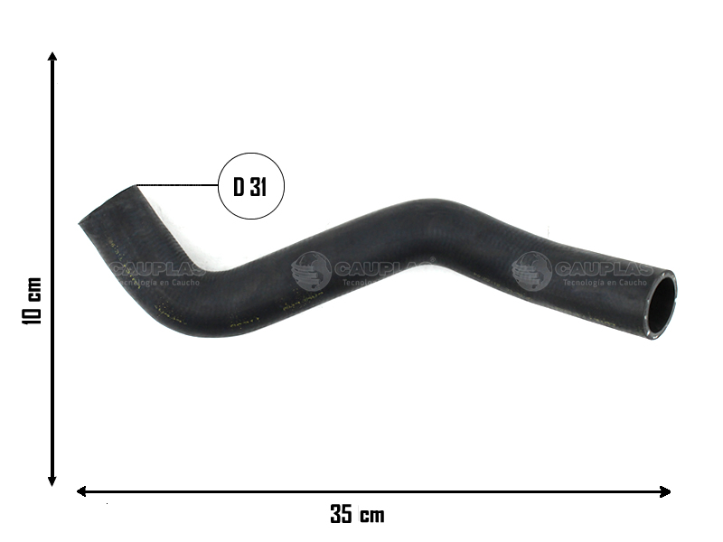 CAUPLAS MANGUERA REFRIGERACION FORD RANGER II