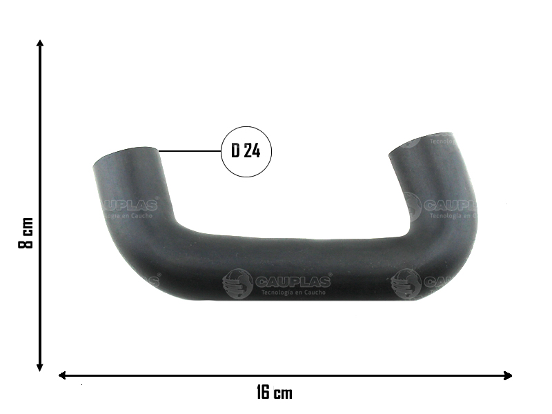 CAUPLAS MANGUERA TUBO VENTILACION P206 306 EXPERT PARTNER I BERLINGO C15 XSARA I OEM:1180G5 =YACO 3325