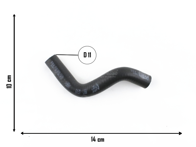 CAUPLAS MANGUERA RETORNO ACEITE A BLOCK FIAT PALIO I 