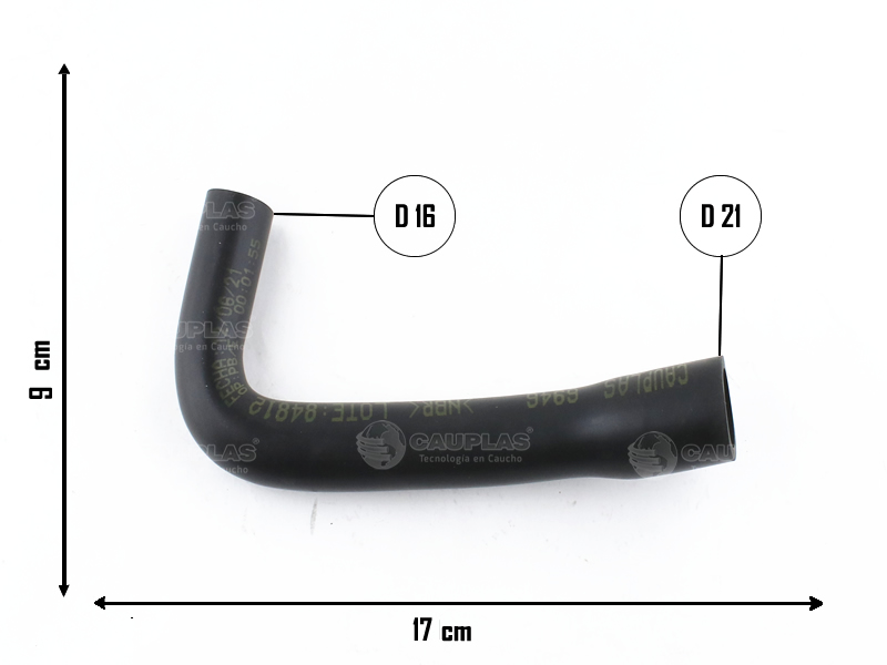 CAUPLAS MANGUERAS DESCARGAS DE GASES RENAULT KANGOO