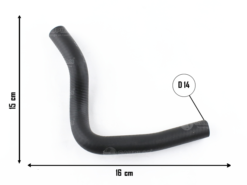 CAUPLAS MANGUERA REFRIGERACION FIAT DUCATO I-II PEUG BOXER I-II CITROEN JUMPER I OEM:504096943 98497977