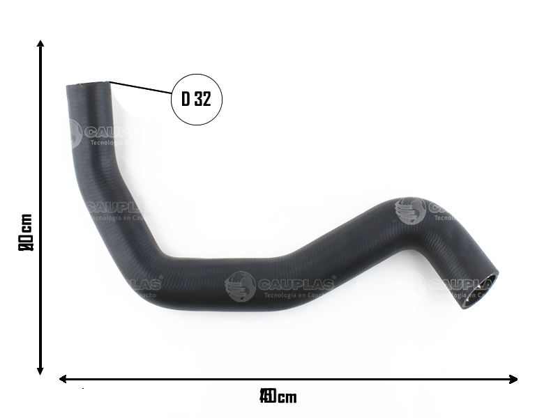 CAUPLAS MANGUERA RADIADOR SUPERIOR RENAULT KANGOO EXPRESS