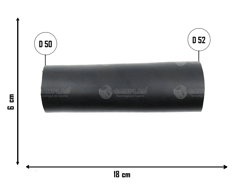 CAUPLAS MANGUERA COMBUSTIBLE FIAT 147 I-II FIORINO I