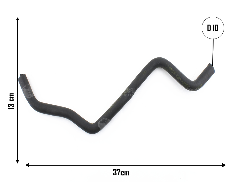 CAUPLAS MANGUERA CALEFACTOR ENTRADA RENAULT KANGOO CLIO II