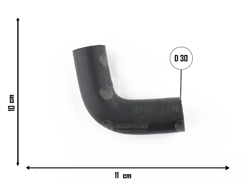 CAUPLAS MANGUERA REFRIGERACION FIAT 128 147 I-II FIORINO I OEM:4196726 =YACO 704