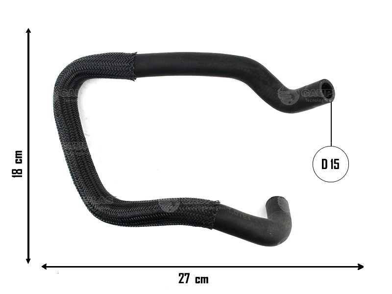 CAUPLAS MANGUERA RAD INF A RAD ACEITE BERLINGO XSARA I P306 PARTNER I OEM:1307JP =YACO 2216