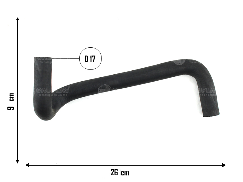 CAUPLAS MANGUERA REFRIGERACION BERLINGO XANTIA I-II P306 405 406 605 PARTNER I OEM:1307AA =YACO 2220/2224