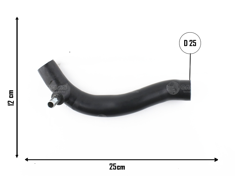 CAUPLAS MANGUERA DECANTADOR DE ACEITE A BLOCK PEUGEOT 205 405 OEM:1180250 =YACO 2353