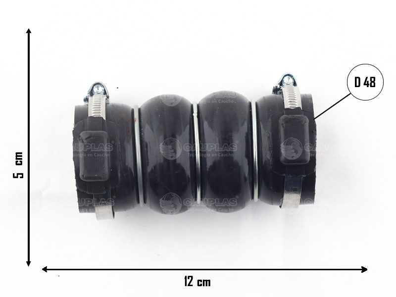 CAUPLAS MANGUERA CIRCULACION DE AIRE CITROEN BERLINGO PEUG 208 301 PARTNER OEM:9670746280  0382PP  0382GW