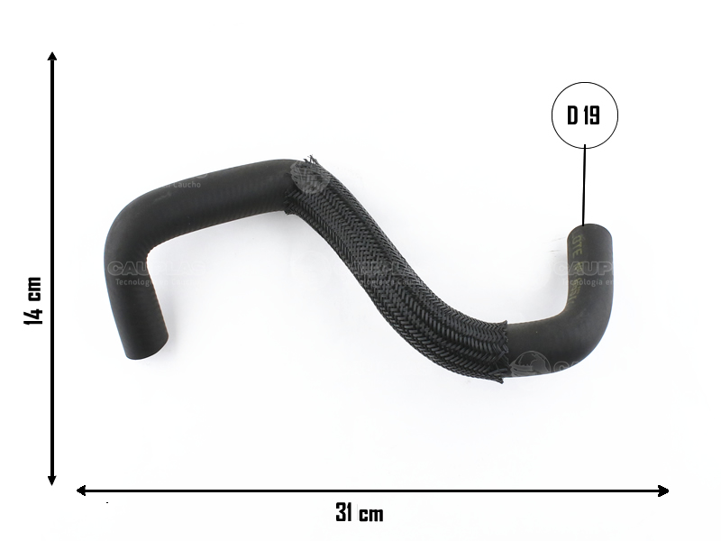 CAUPLAS MANGUERA CONEXION A VALVULA FORD RANGER II