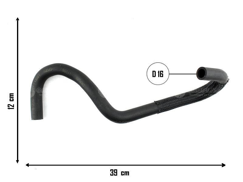 CAUPLAS MANGUERA CALEFACCION FORD RANGER II =YACO 4197