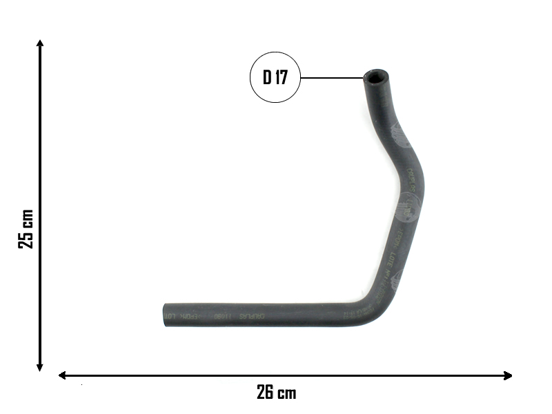 CAUPLAS MANGUERA PASO DE AGUA FORD RANGER II =YACO 4518