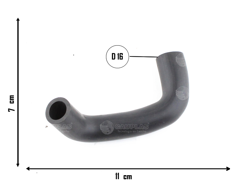 CAUPLAS MANGUERA DESCARGA DE GASES FORD ECOSPORT I OEM:3S7G6758AB