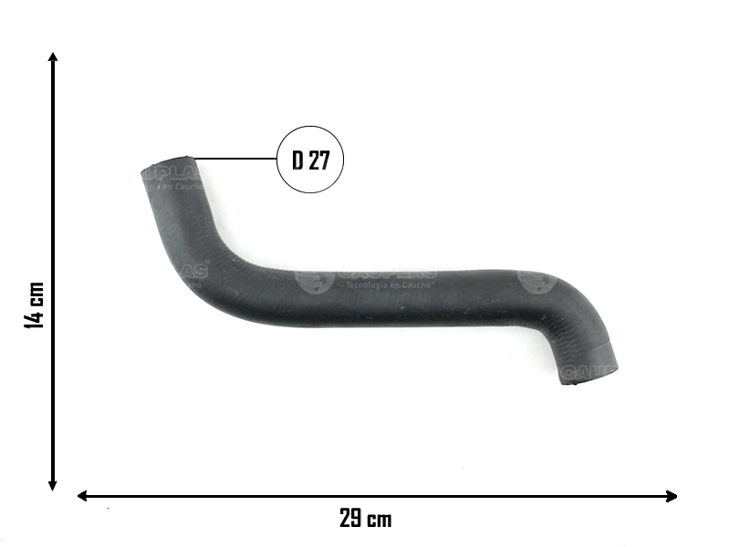 CAUPLAS MANGUERA REFRIGERACION FORD ESCORT