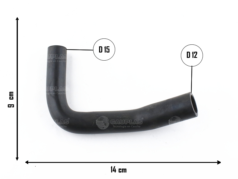 CAUPLAS MANGUERA LUBRICACION FIAT PALIO I/II/III SIENA I/II STRADA I  OEM:46454939 =YACO 2573/3577