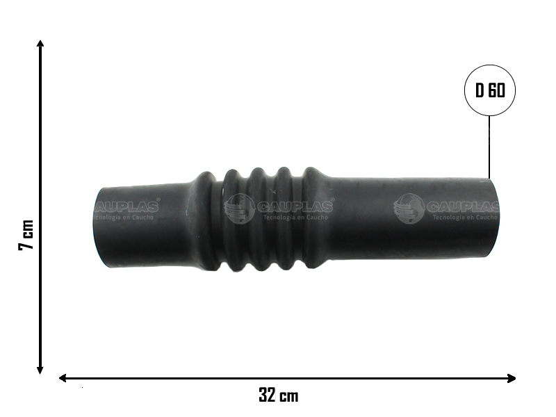 CAUPLAS MANGUERA CONDUCTO A FILTRO DE AIRE FIAT DUNA UNO I =YACO 2778