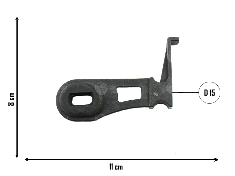 CAUPLAS MANGUERA SOPORTE SUPERIOR RADIADOR FIAT PALIO I SIENA II STRADA I OEM:46779382