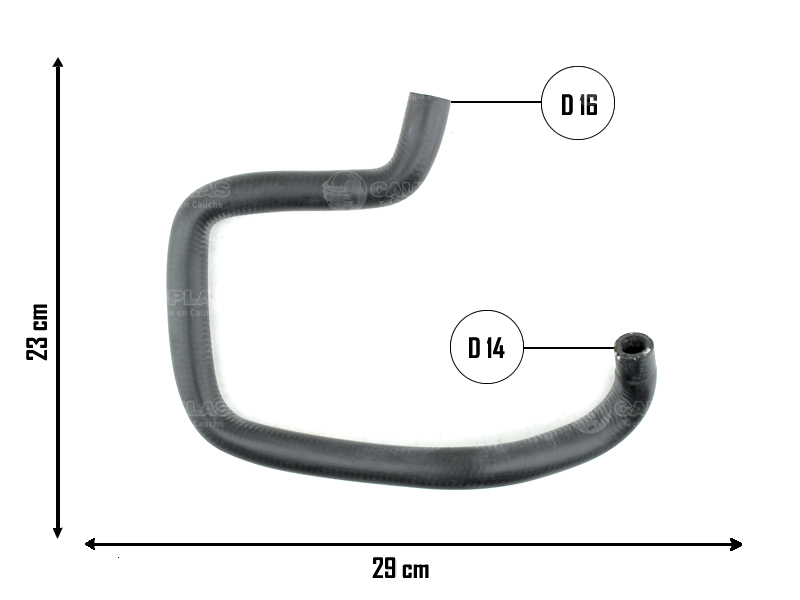 CAUPLAS MANGUERA DIRECCION HIDRAULICA MB SPRINTER 310