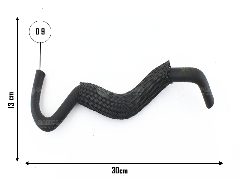 CAUPLAS MANGUERA CIRCULACION DE AIRE MB SPRINTER 415-515 OEM:6512000358
