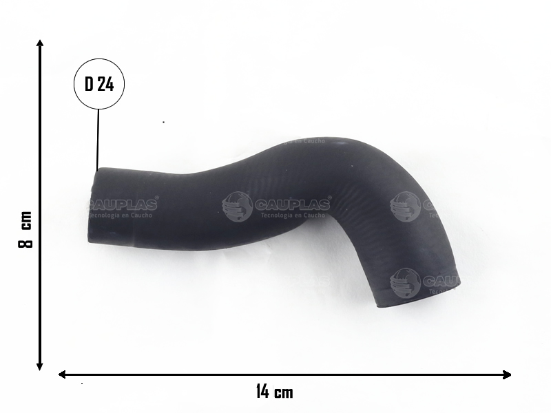 CAUPLAS MANGUERA VALVULA DE TERMOSTATO CHEVROLET S10