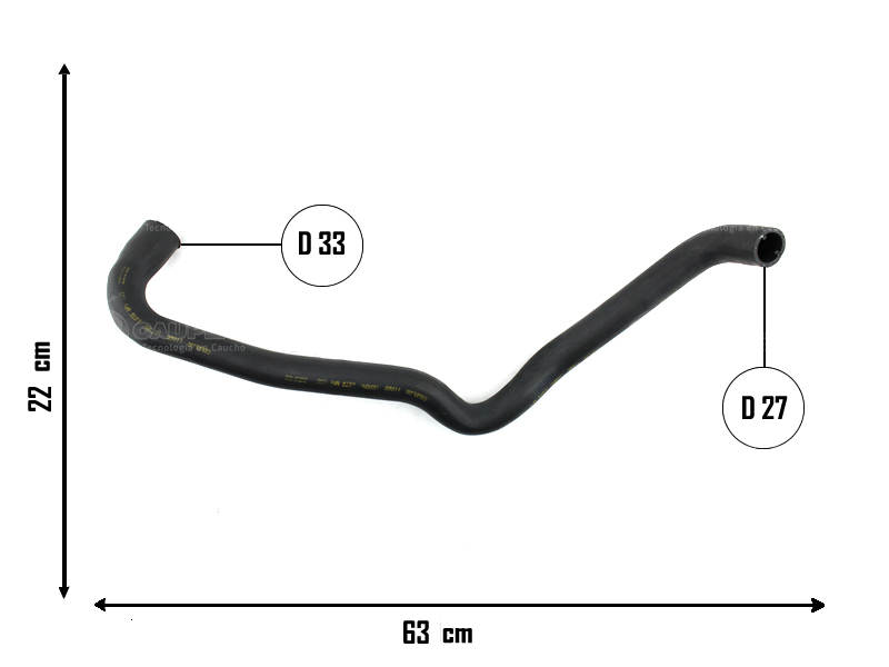 CAUPLAS MANGUERA RAD INF FORD ECOSPORT II OEM:CN158B273AB  CN118B273AB  CN158B273AC