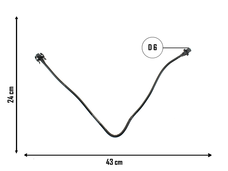 CAUPLAS MANGUERA VASO DE EXPANSION C3 AIRCROSS P208 OEM:1323HF