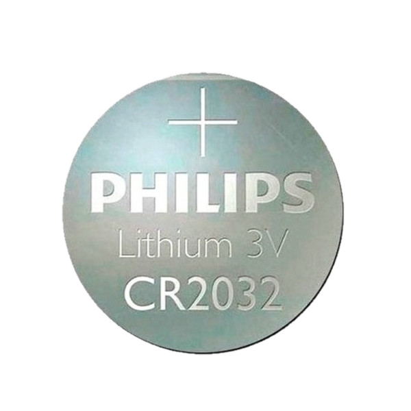 PHILIPS PILA BOTON DE LITIO CR2032 3.0V (20.0 X 3.2) BLISTER X 5