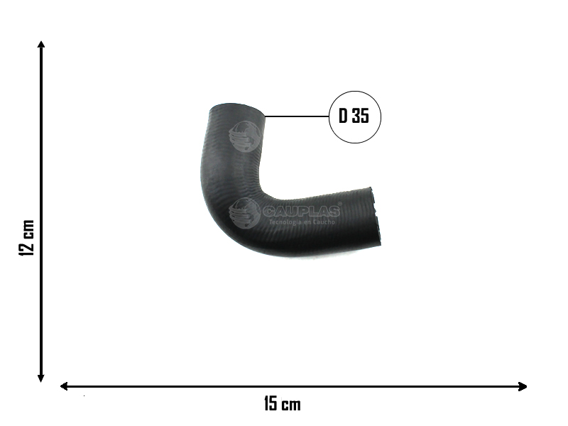 CAUPLAS MANGUERA REFRIGERACION FIAT DUCATO II OEM:504086959 =YACO 4397