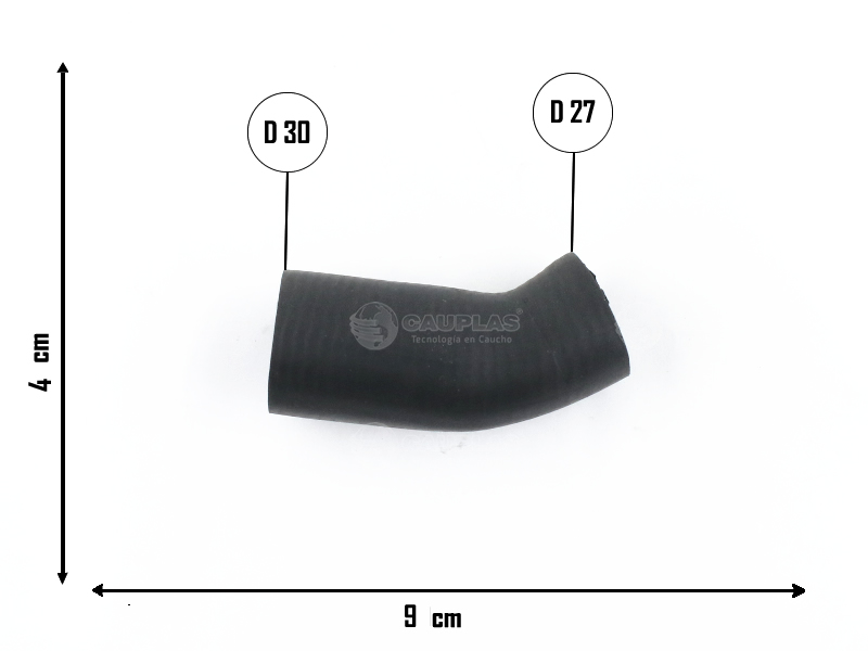 CAUPLAS MANGUERA REFRIGERACION FIAT IDEA II LINEA I PALIO IV/V SIENA IV/V STRADA II =YACO 4132