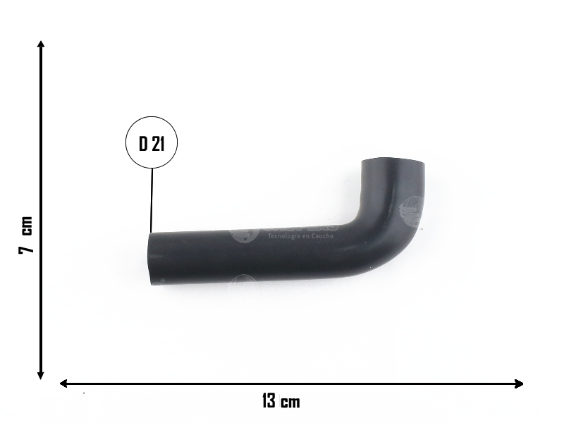 CAUPLAS MANGUERA DESCARGA DE GASES FIAT PALIO I UNO I DUNA