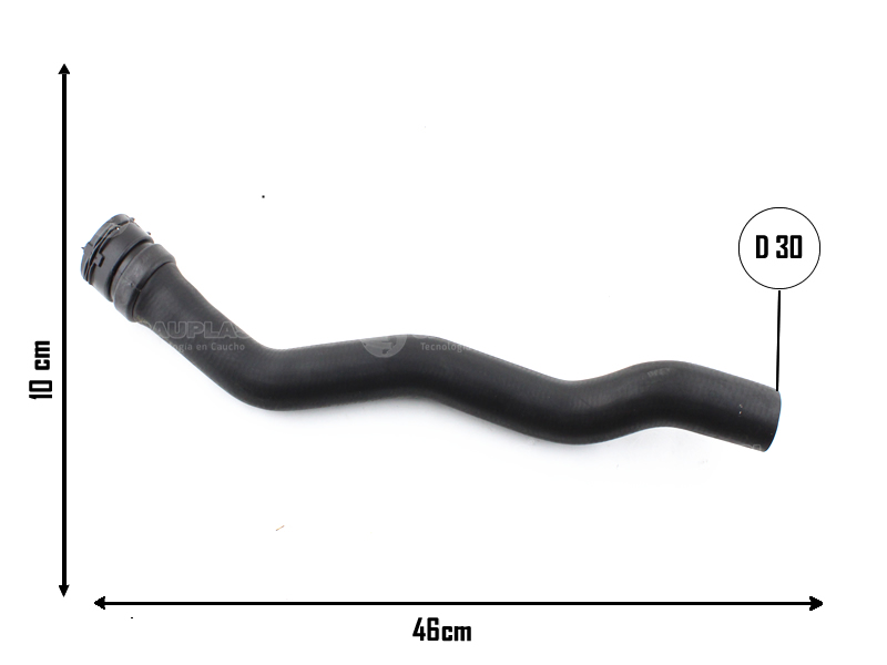 CAUPLAS MANGUERA RADIADOR INFERIOR FIAT ARGO CRONOS  OEM:52044620