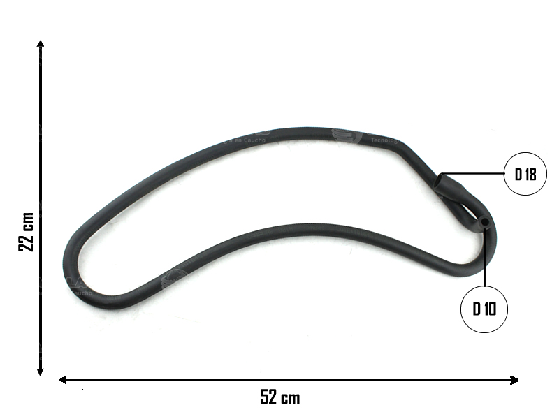 CAUPLAS MANGUERA REFRIGERACION PEUGEOT 504