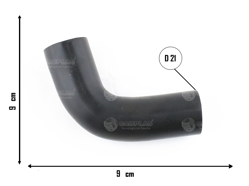 CAUPLAS MANGUERA VENTILACION DE MOTOR CORSA I-II MERIVA FUN OEM:90409191 93399621 =YACO 3457