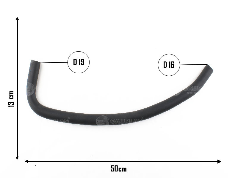 CAUPLAS MANGUERA CALEFACCION ENTRADA FIAT 147 II FIORINO I = YACO  879